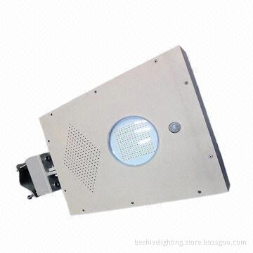 Solar Energy Streetlight with All-in-one, 12W Power, Integrated, Motion Sensor